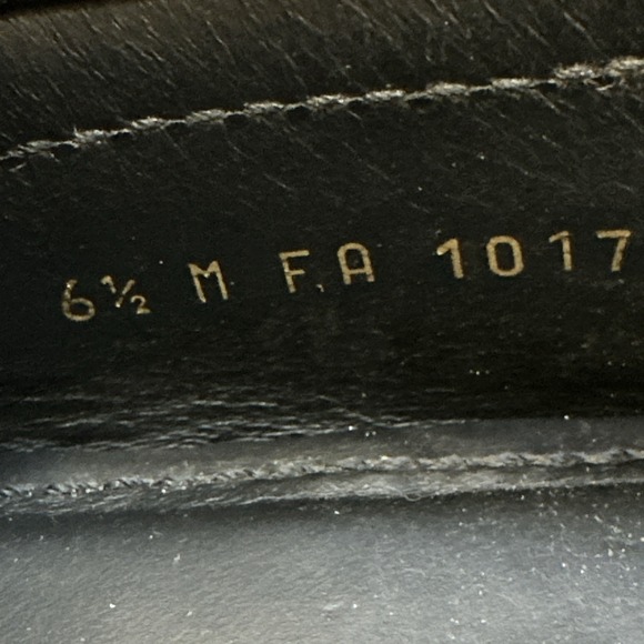 Louis Vuitton Suede Driving Loafers Men's 6.5 Black LV Hardware Made Italy - Picture 14 of 16